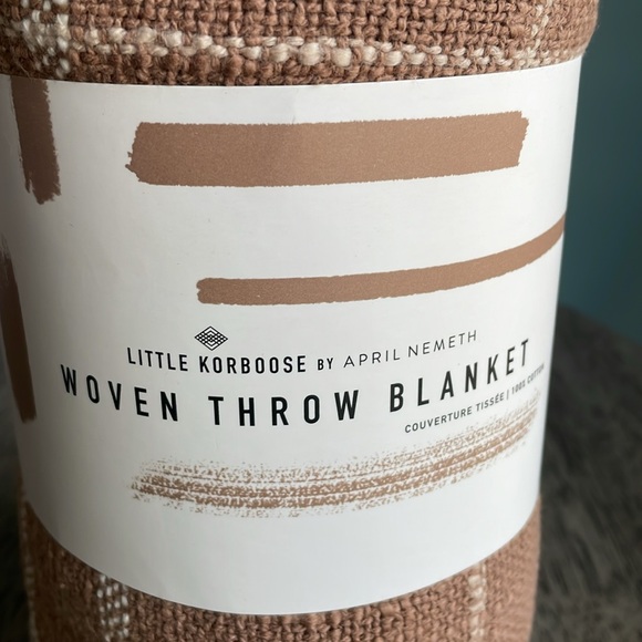 Little Korboose by April Nemeth Woven Throw Blanket - Brown - Picture 2 of 8